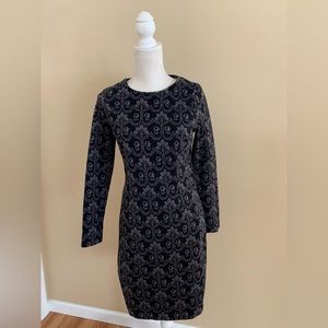 Boden Guinevere Floral Jacquard Shift Dress Size 8R